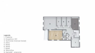 Prodej RD o výměře 501 m2 s pozemkem 1032 m2, garáž pro 4 auta v Pacově u Říčan 