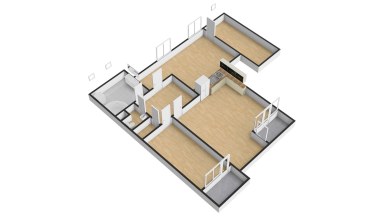 Pronájem krásného bytu 3+kk/L/PS, 130 m2, Praha 5 - Stodůlky, Smíchovská