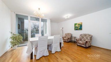 Pronájem krásného bytu 3+kk/L/PS, 130 m2, Praha 5 - Stodůlky, Smíchovská