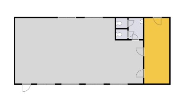 Pronájem prodejny, skladu, 124 m2, Praha 10 - Dolní Měcholupy, Ke Kablu