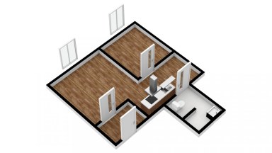 Pronájem bytu 2+kk+ komora, 33 m2, Kostelec nad Labem, ulice T. G. Masaryka