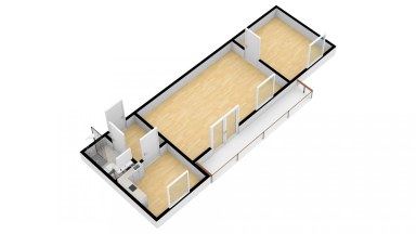 Byt 2+kk/terasa/garážové stání, 52 + 12 m2 na Praze 9 – Horní Počernice, ul. V Javorech na pronájem.