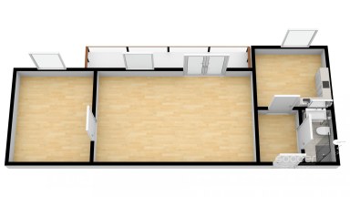 Byt 2+kk/terasa/garážové stání, 52 + 12 m2 na Praze 9 – Horní Počernice, ul. V Javorech na pronájem.