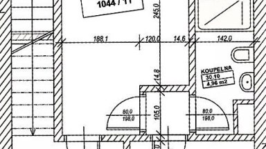Pronájem bytu 3+kk, 54 m2, Praha 6 - Břevnov, ul. Nad Motolskou nemocnicí.