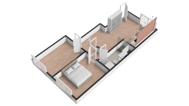 Pronájem bytu 3+kk, 54 m2, Praha 6 - Břevnov, ul. Nad Motolskou nemocnicí.