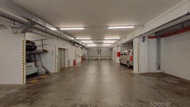 Prodej garážového stání v ulici Přeštická, Praha - Hostivař. 