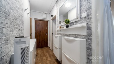 Příjemný byt se zahrádkou v Dobrovici u Mladé Boleslavi.