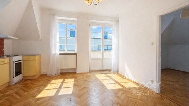 Pronájem krásného bytu 2+kk/B, 50 m2, Praha 4 - Podolí, ul. Pravá.