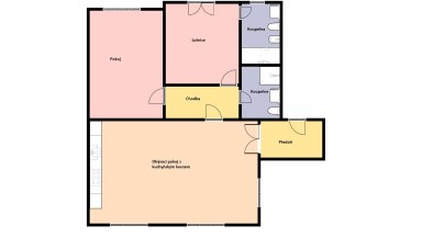 Velmi krásný nadstandardní byt ve vile se zahradou.