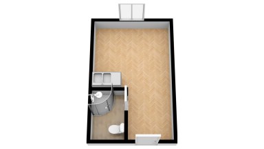 Pronájem bytu 1+kk, 16 m2, Praha 3 - Žižkov, Jeseniova.