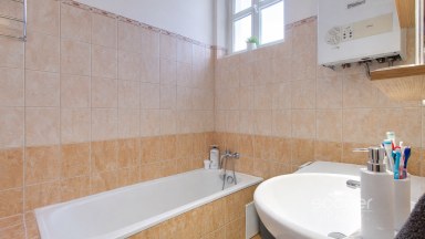 Pronájem bytu 3+kk/zahrádka/sklep, 62,3 + 34,5 + 3 m² – Brandýs nad Labem, ul. Na Kopečku