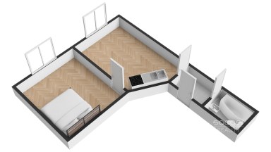 Pronájem bytu 1+1, 42 m2, Praha 8 - Kobylisy, ul. Čimická.