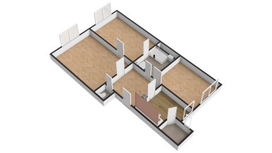 Pronájem bytu 3+1, 84 m2, Praha 5 - Smíchov, Holečkova