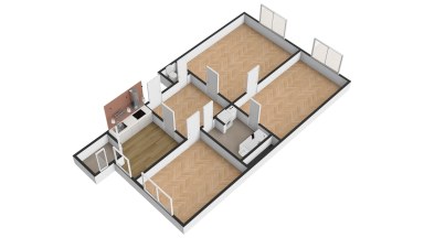 Pronájem bytu 3+1, 84 m2, Praha 5 - Smíchov, Holečkova