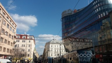 Pronájem bytu 2+kk, 40 m2, Praha 5 - Smíchov, ul. Grafická.