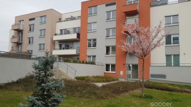 Pronájem novostavby bytu 1+kk/S, v Praze 18 - Letňany, ulice Hlučkova.